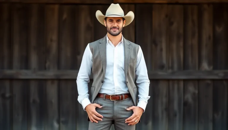 formal western wear for men